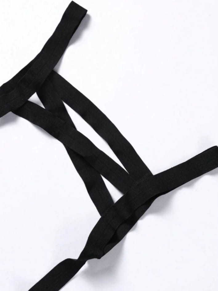 Men's Solid Color Bandage Sexy Underwear